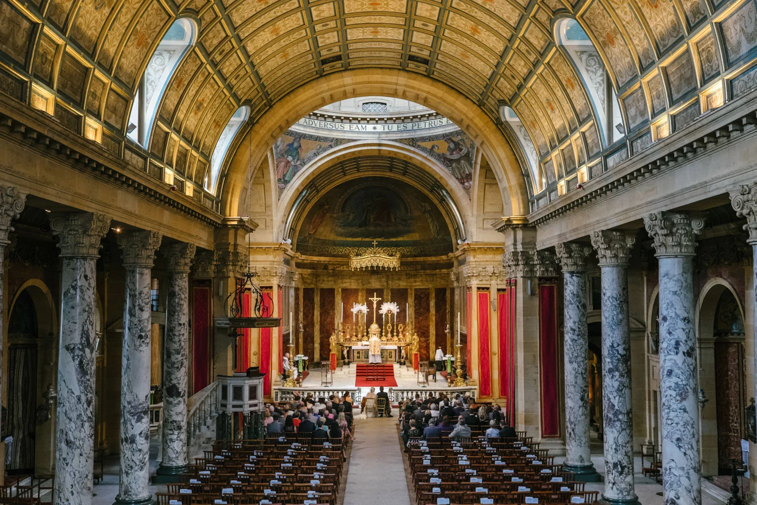 Helen and Andrew, The Oratory, Birmingham and Grafton Manor, Bromsgrove: Wedding - July 2015