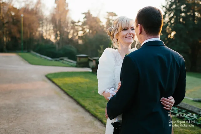 Kelly & Carl, St. Laurence Church, Northfield and Hampton Manor, Solihull - Wedding, December 2014