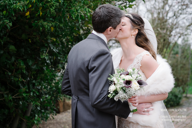 John Colson Winter Wedding at Curradine Barns