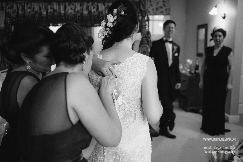 Kerry and Matt, New House Farm, Lake District, Wedding - December 2015