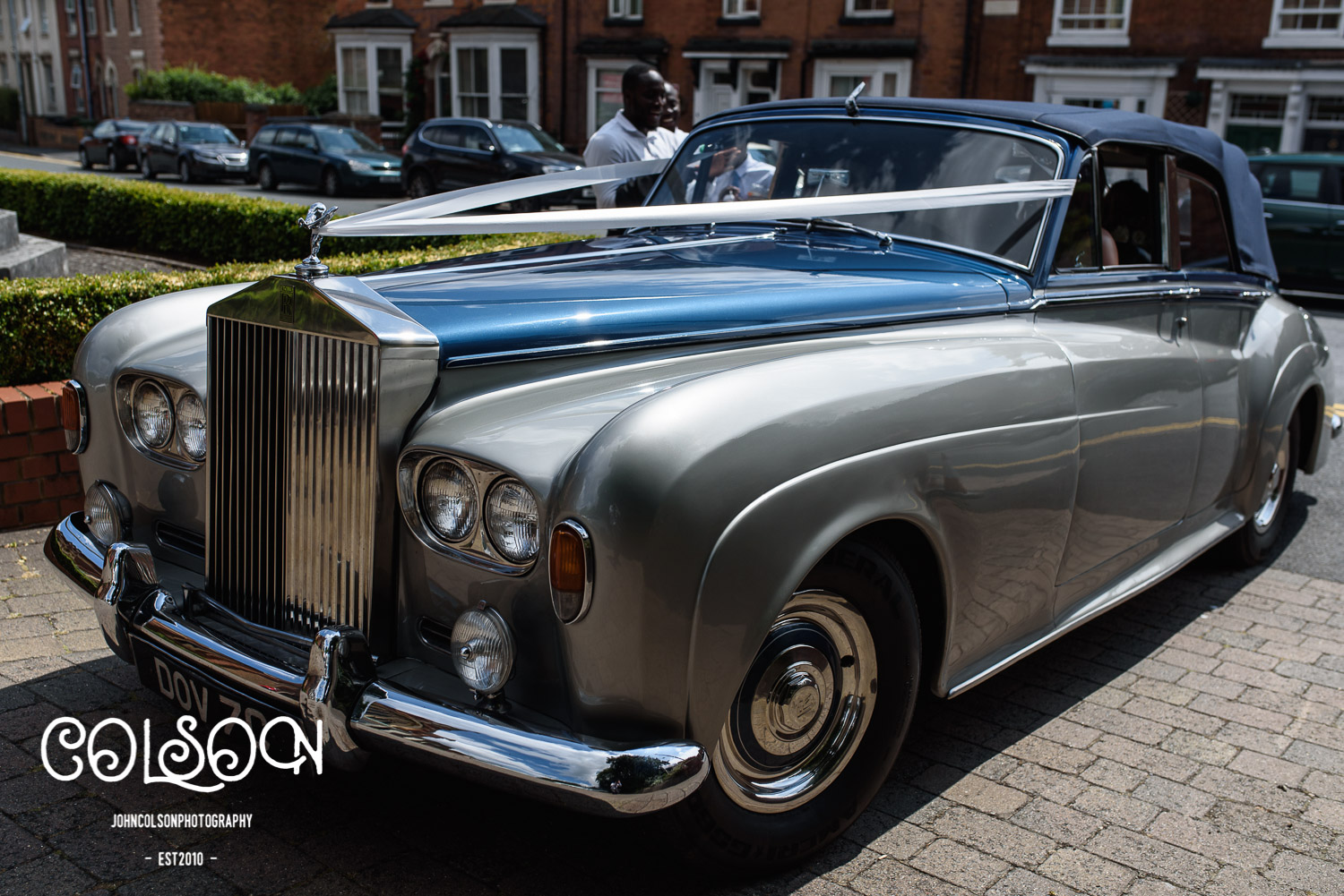 Now that's a wedding car....