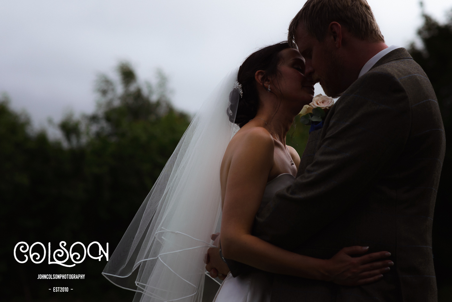 One of my favourite Bride and Groom portraits of the year, taken at Lemore Manor in Herefordshire.