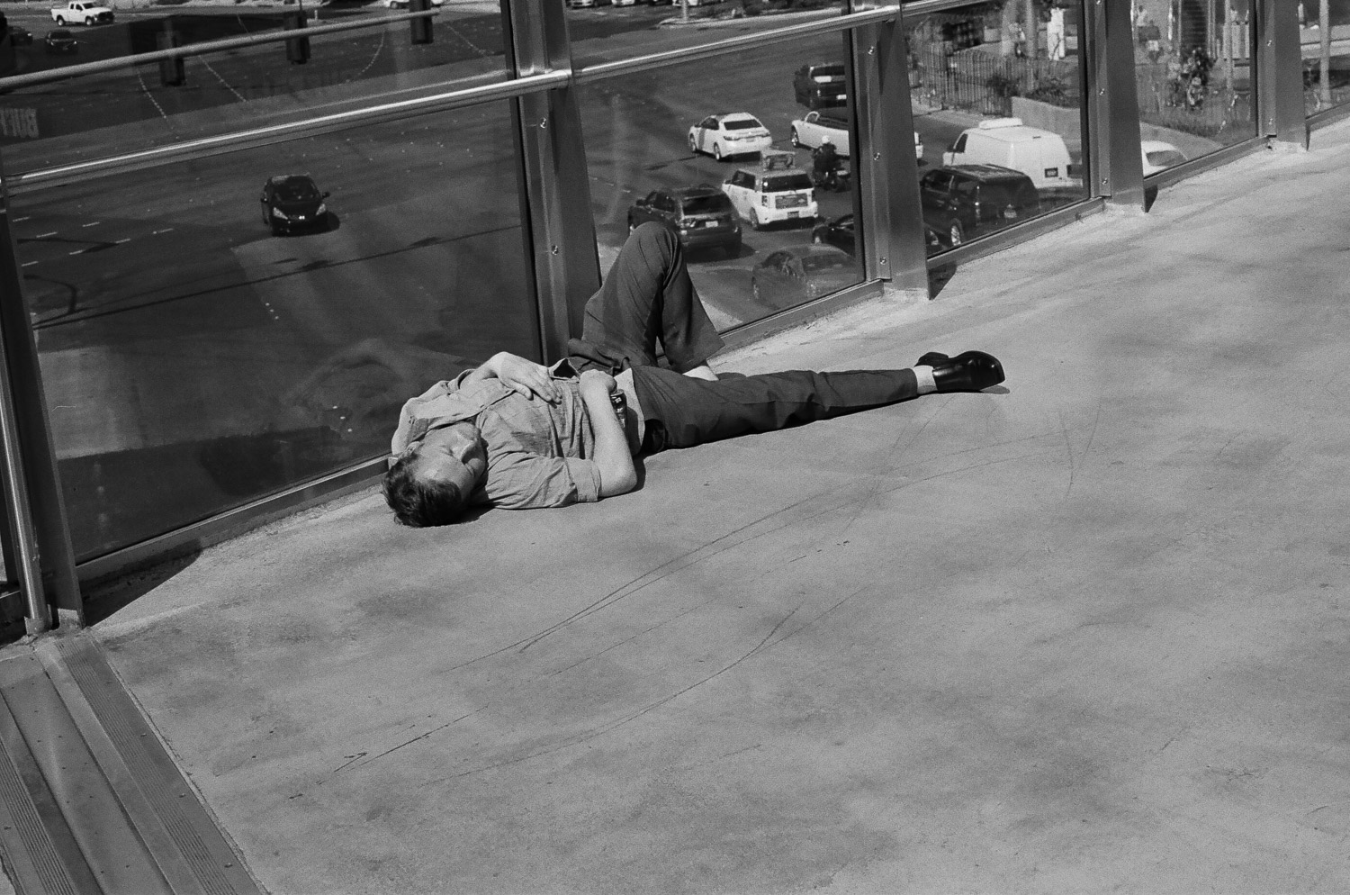 My wife joked that were it not for the cars below, this shot could quite easily be from the 50's!