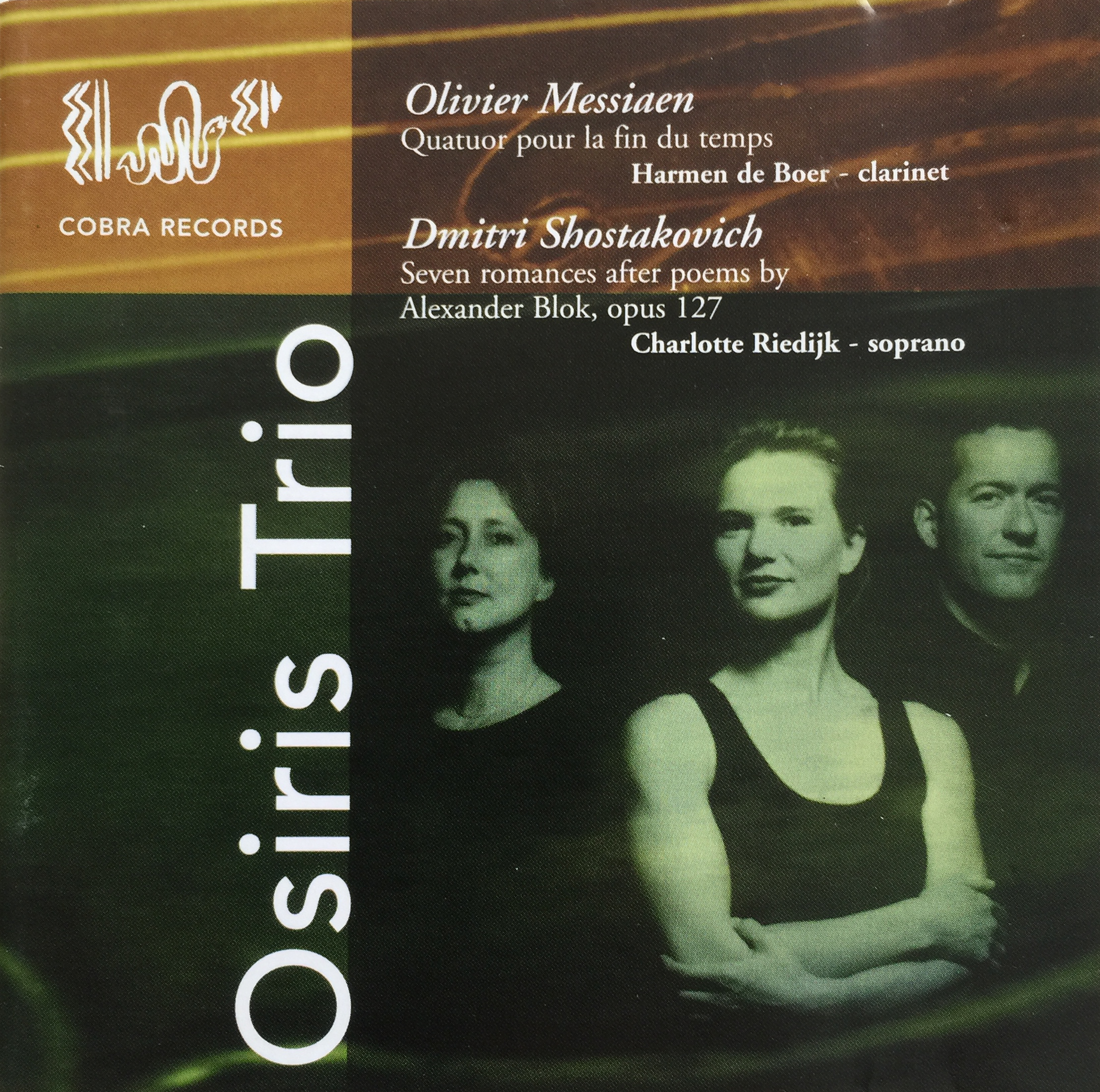 Osiris Trio Messiaen, Shostakovich