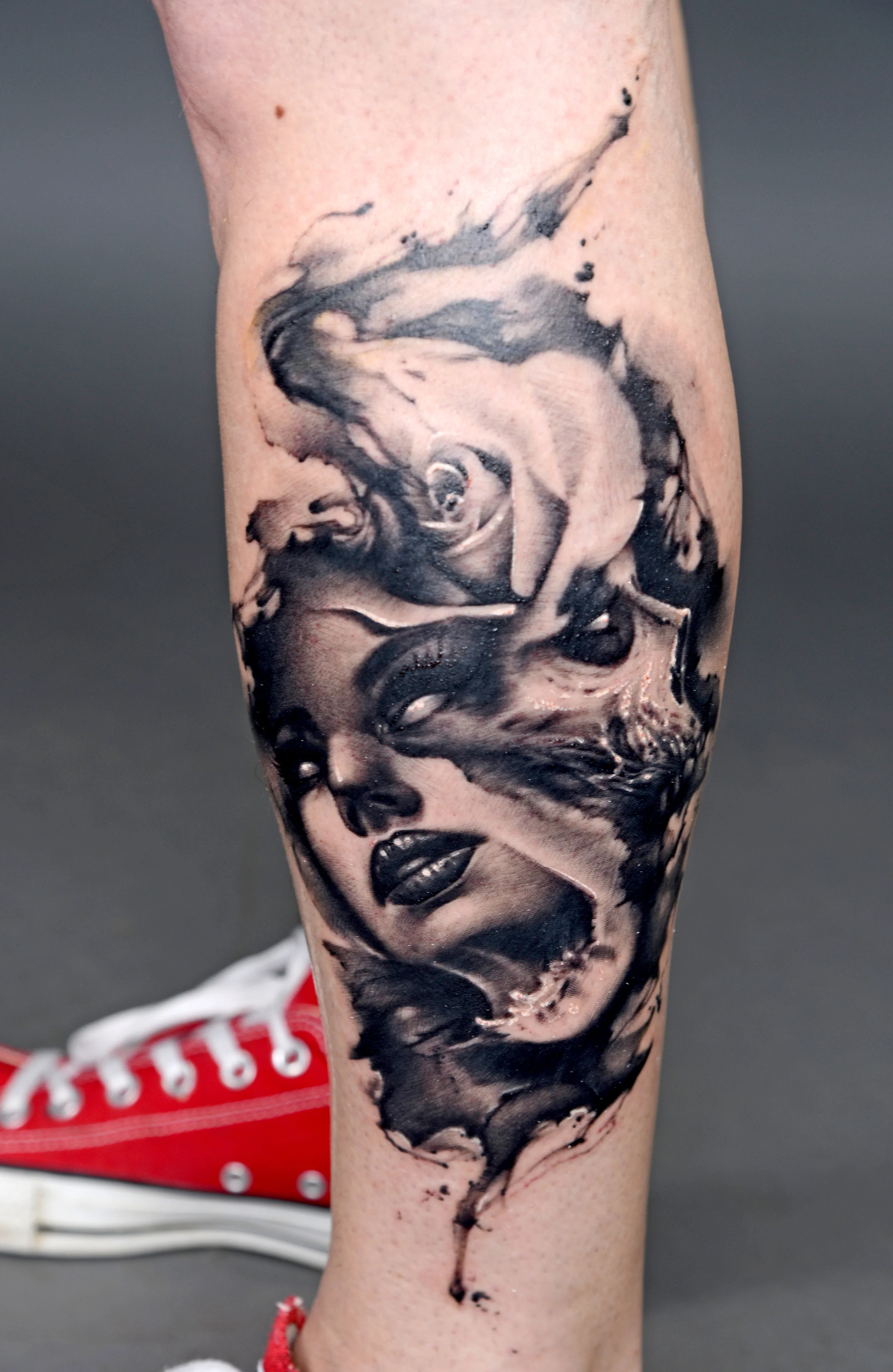 Chris Toler of Seventh Sin Tattoo Studio - Best Black & Grey