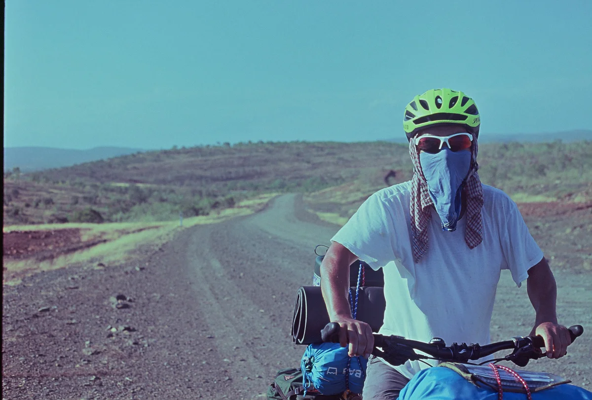 Masa. Not your average Japanese tourist. East Kimberley. 