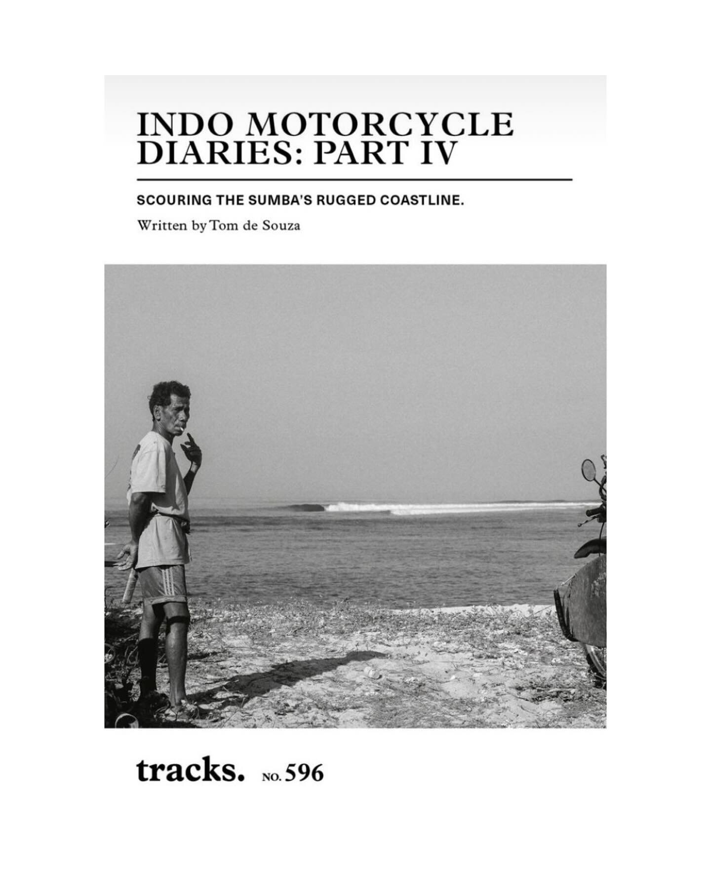 Indo Motorcycle Diaries Part IV.
Scouring a stone-age island for surf. Found a couple waves and some wild animalistic rituals too.
Probably as deep in Indo as you can get. 
Full story on the pages of @tracksmag, now on newsagent shelves.