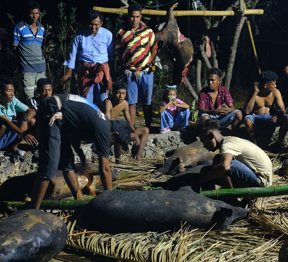 MOMENTS FROM SUMBA
As featured in @tracksmag #596

1. Traditional ceremony, Kerewe.
The Sumbanese are a wild, warrior like people with animalistic rituals. Here, 12 pigs were sacrificed and seared with spear grass, before being butchered and divided 