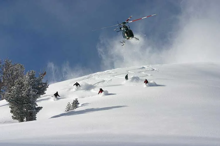 Images courtesy of High Mountain Heli-Skiing