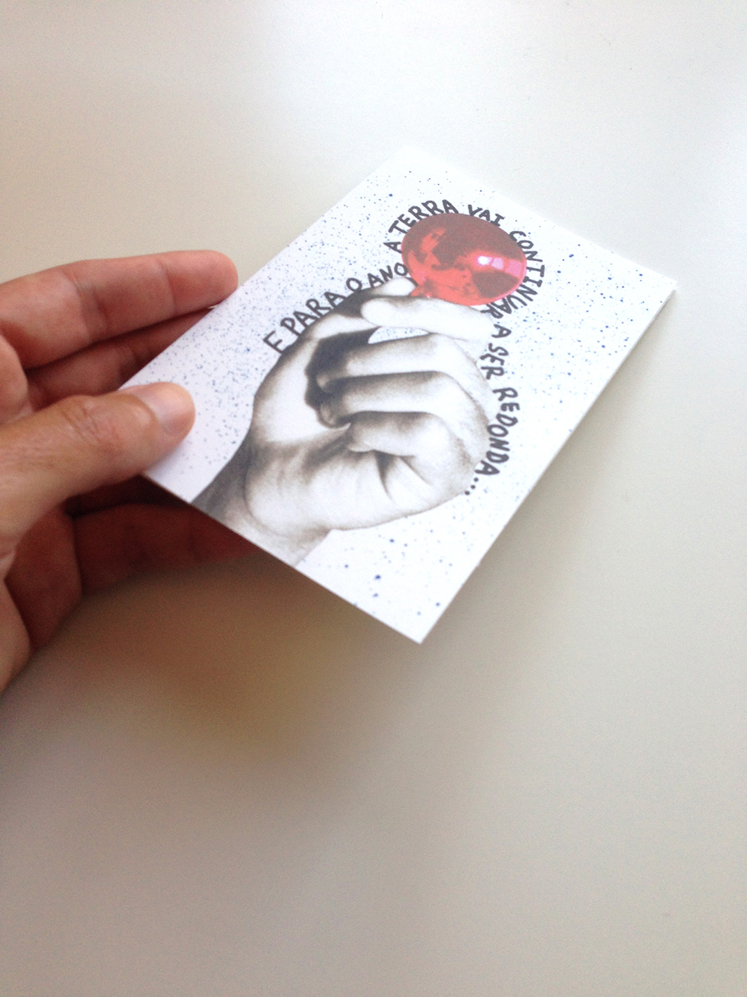 Cards sent to friends and customers in Christmas 2015.