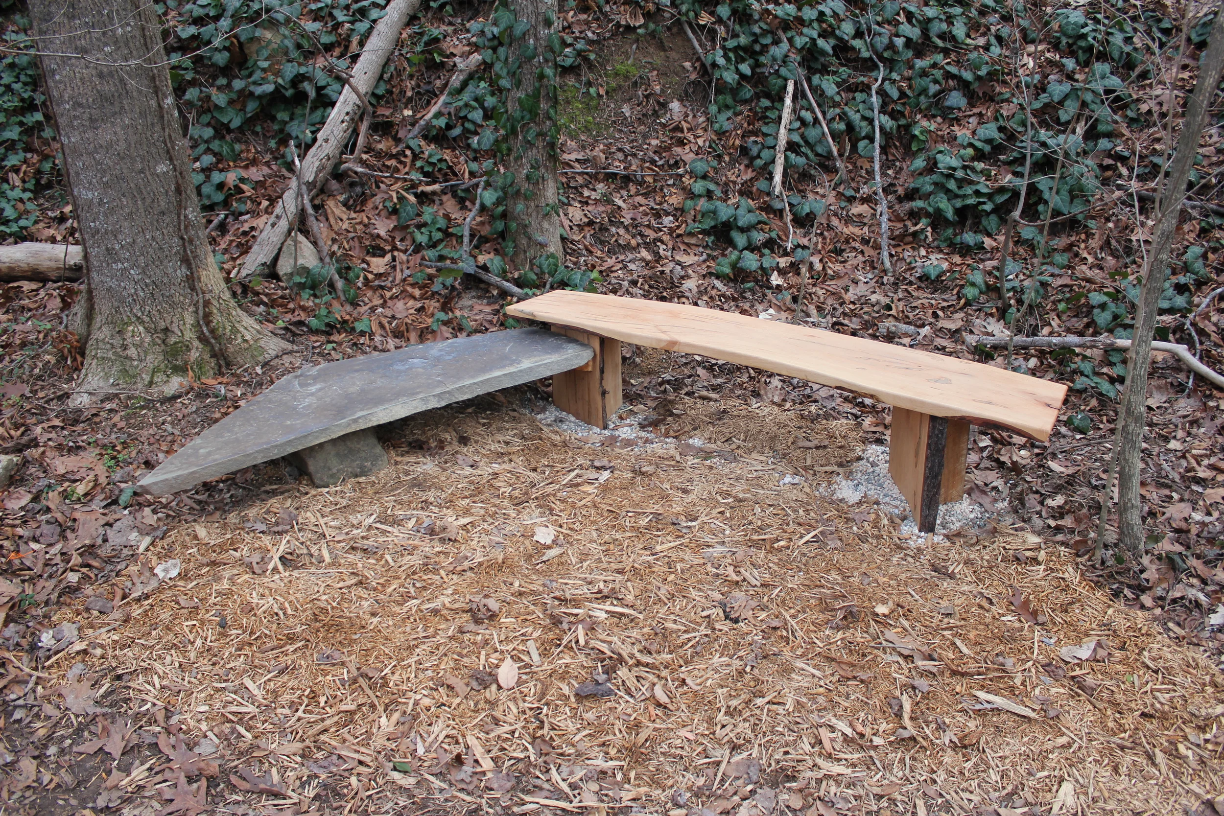 Caffé Driade Custom Bench, Chapel Hill, NC