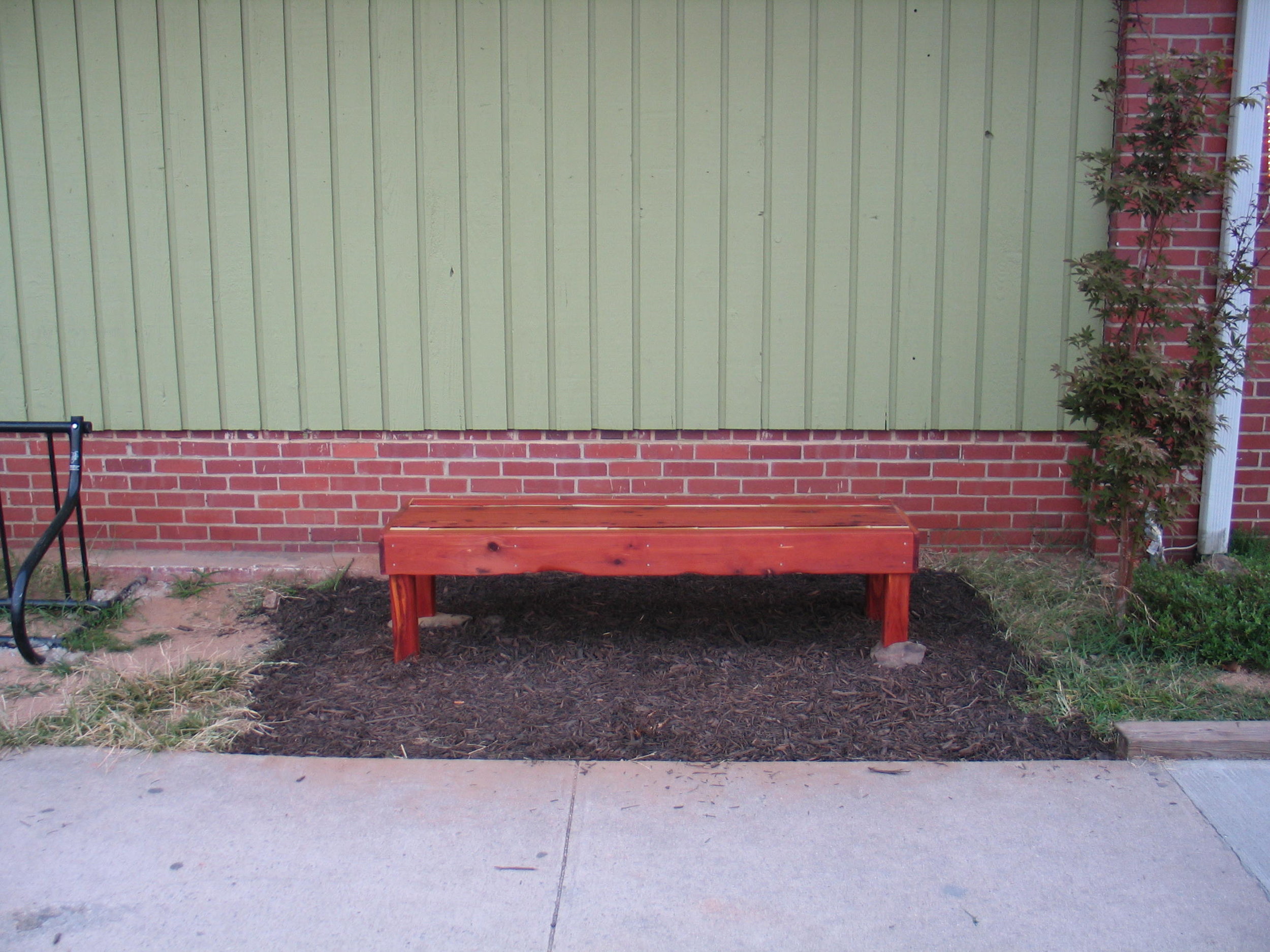Custom Bench, Open Eye Café, Chapel Hill, NC
