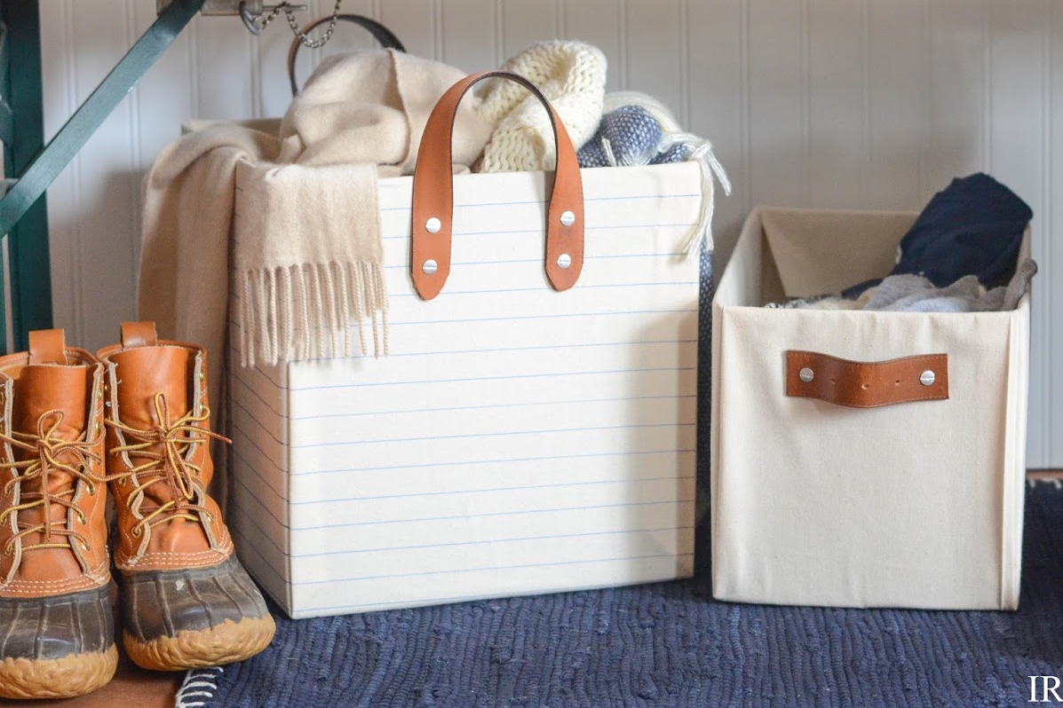 DIY  |  Belt Strap Bins