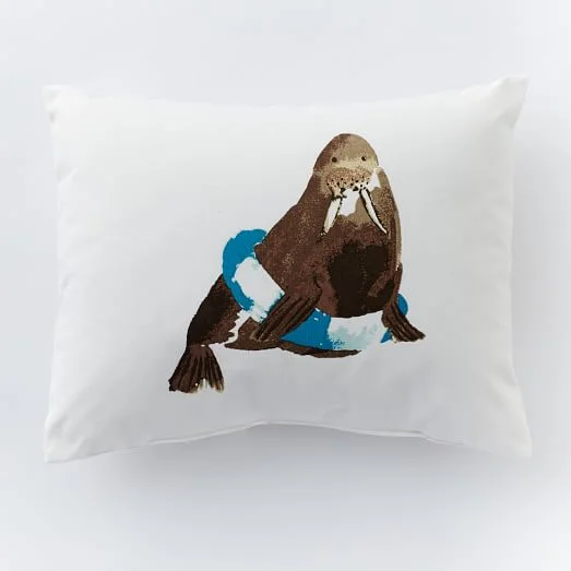 Cheer up any space with West Elm's Wesley the Walrus!