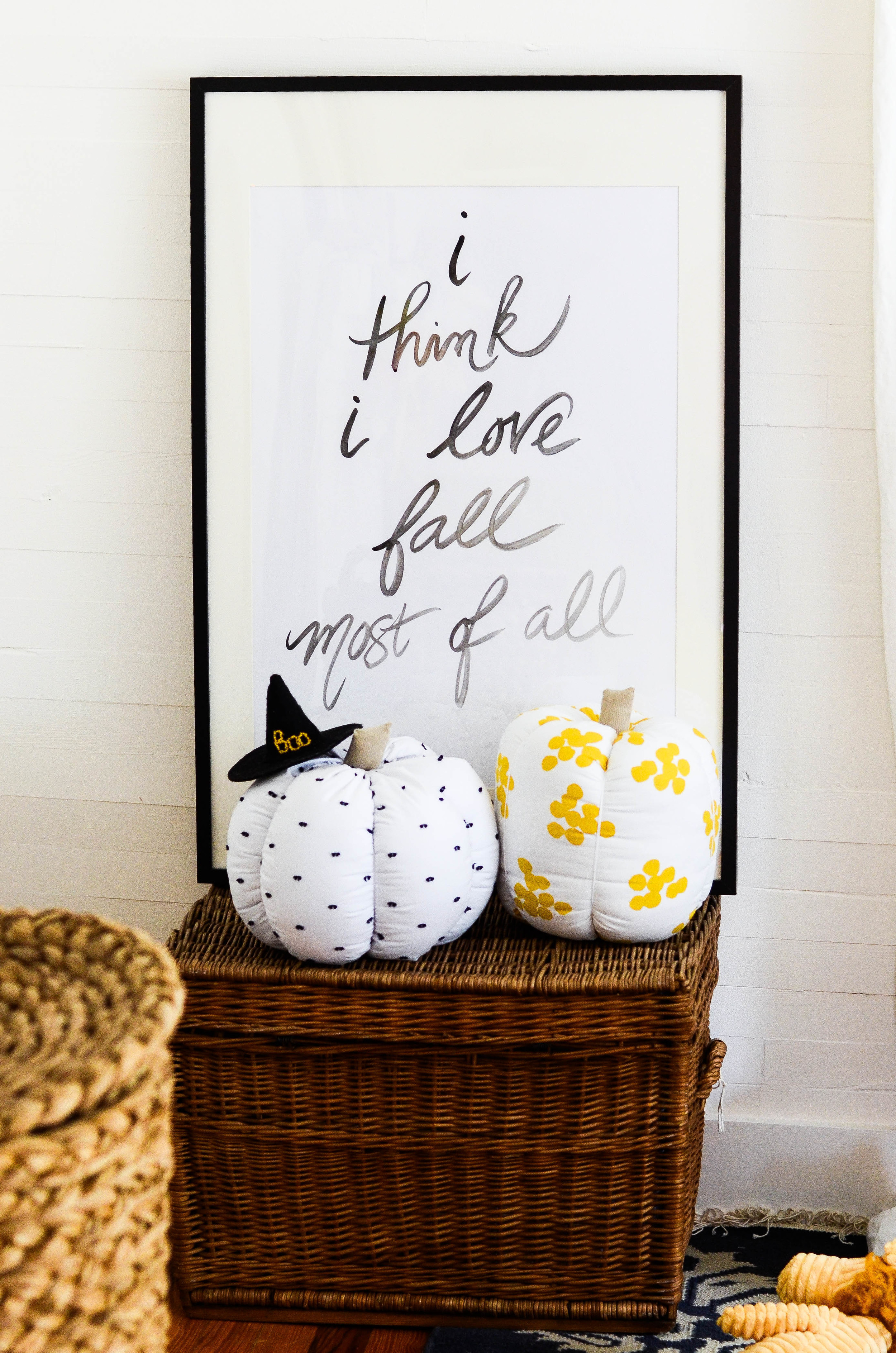 DIY  |  Fabric Pumpkins