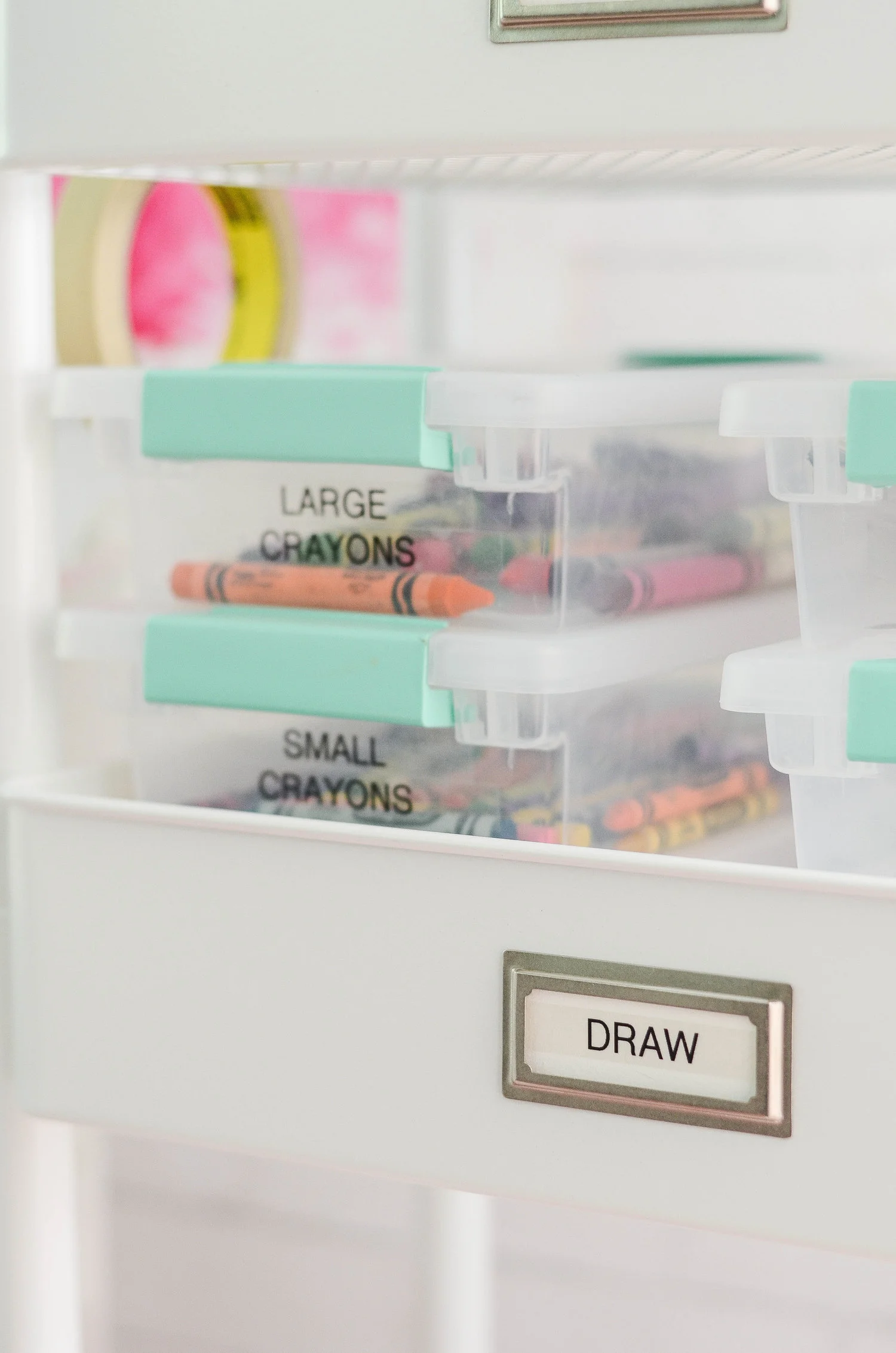 Art Cart Organization  Organize Art Supplies — Organize Nashville