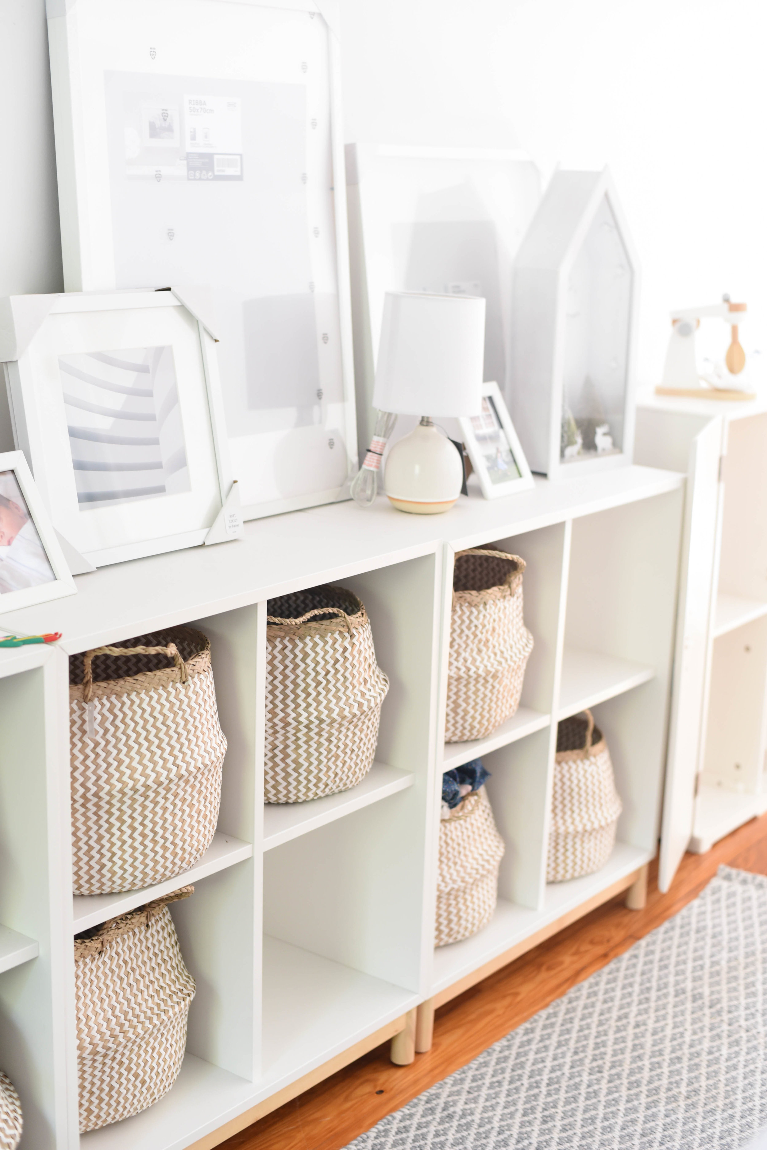 playroom storage baskets