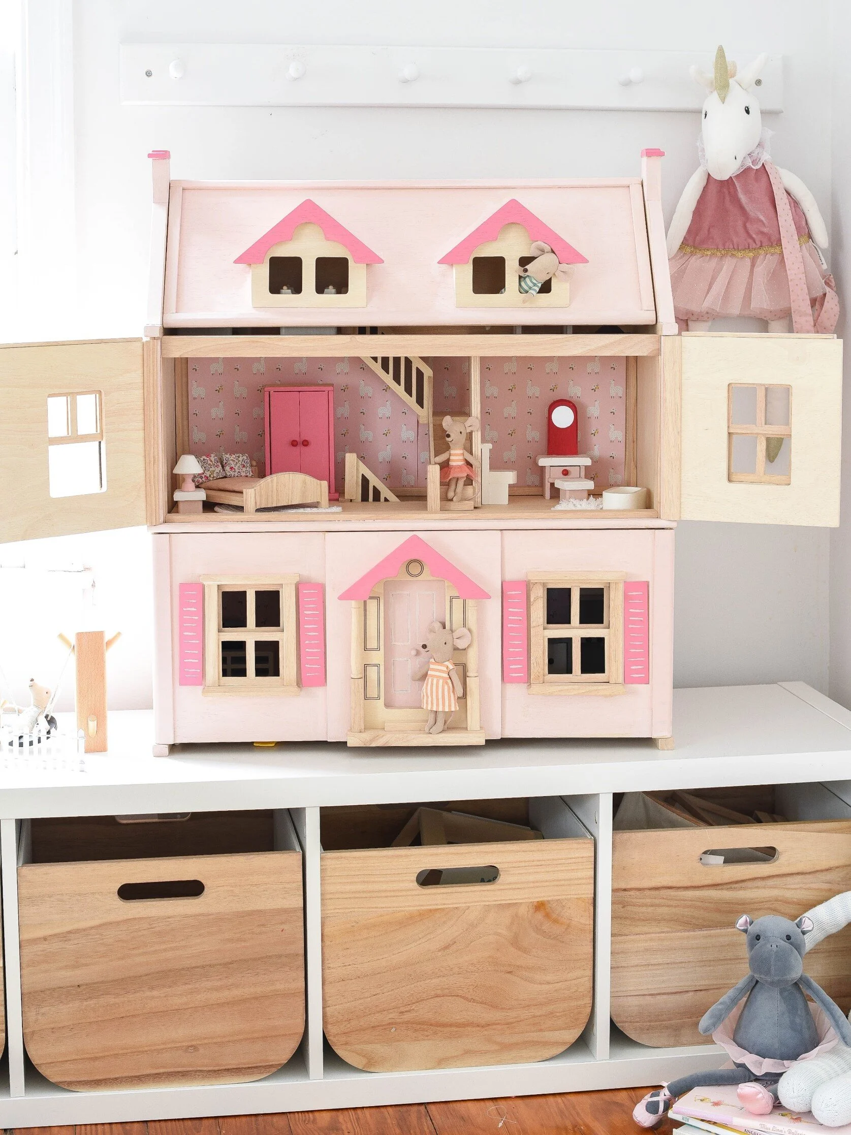 Dollhouse Makeover — iron & twine