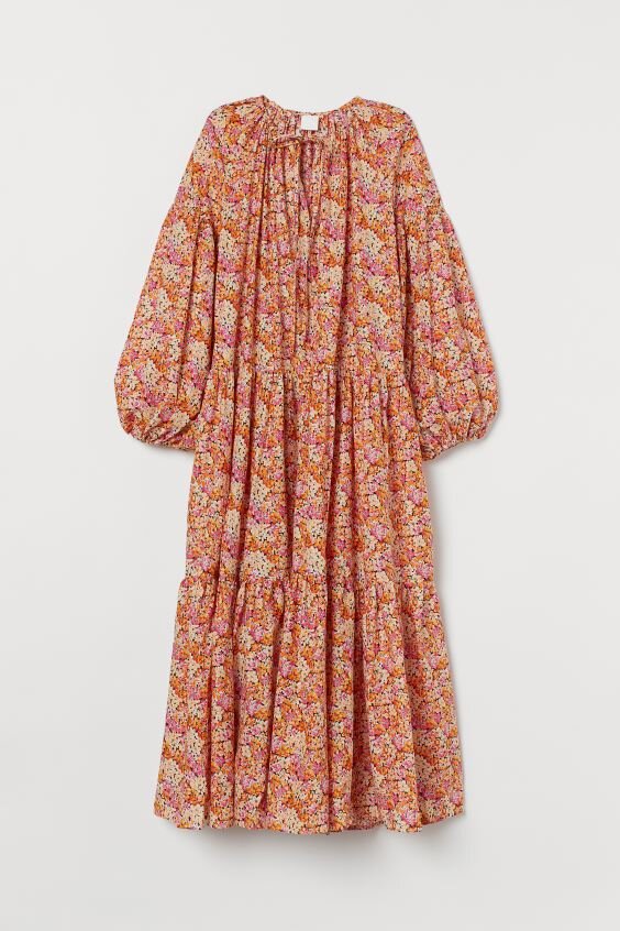 Cotton Floral Dress  |  $40