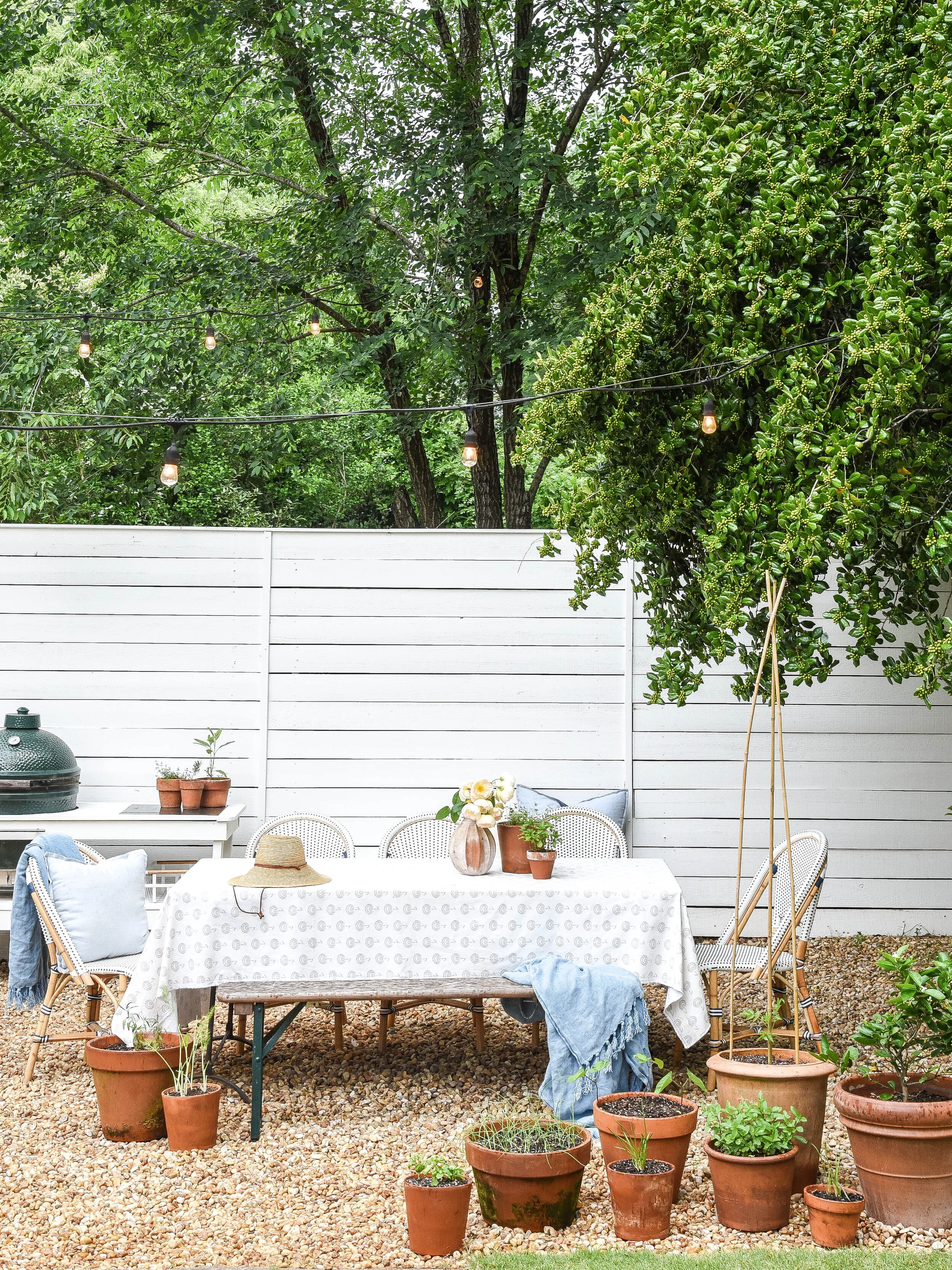 Rock Patio, Container Garden by @michellecannonsmith — iron & twine