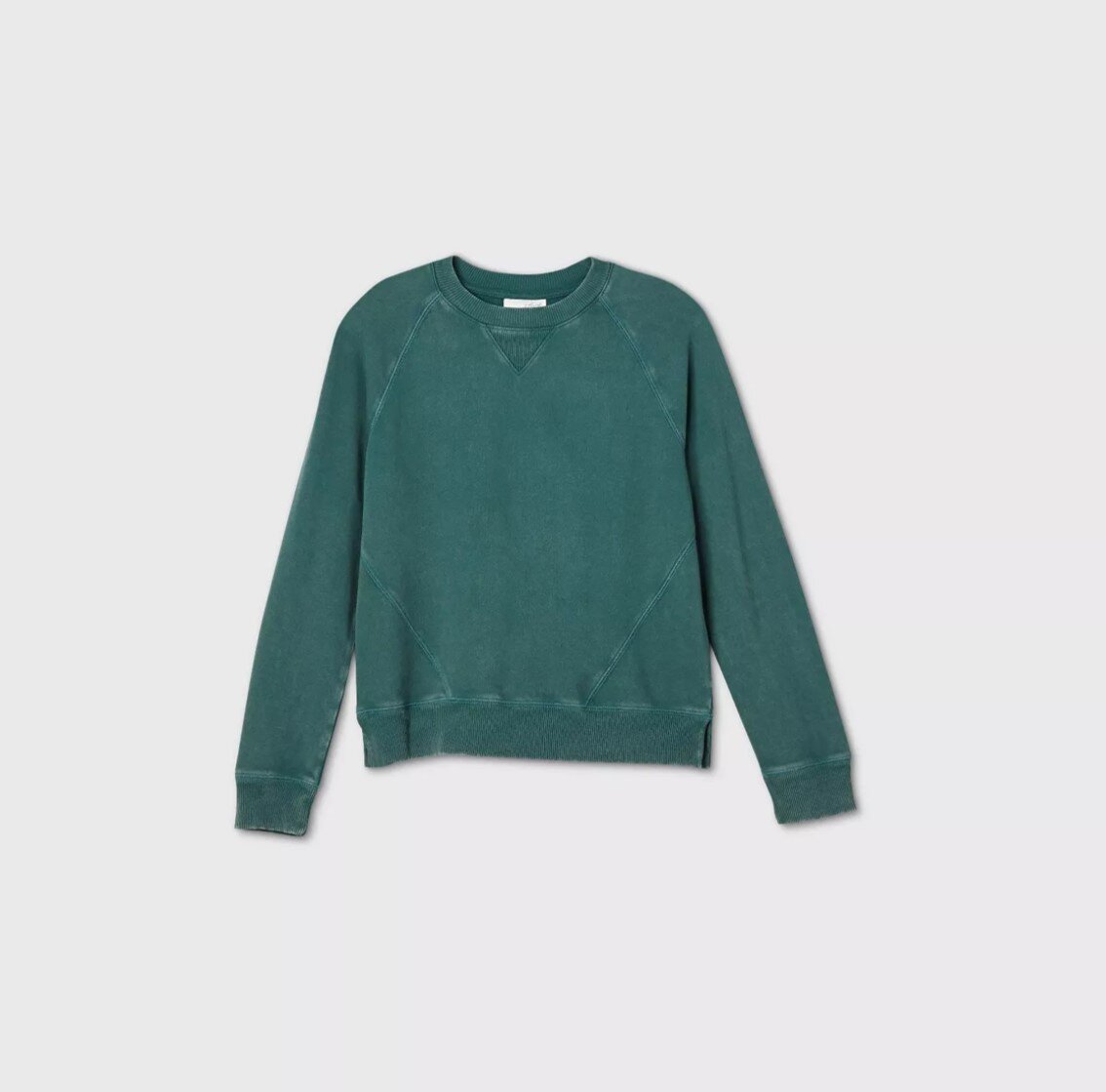 Cotton Green Sweatshirt, $18