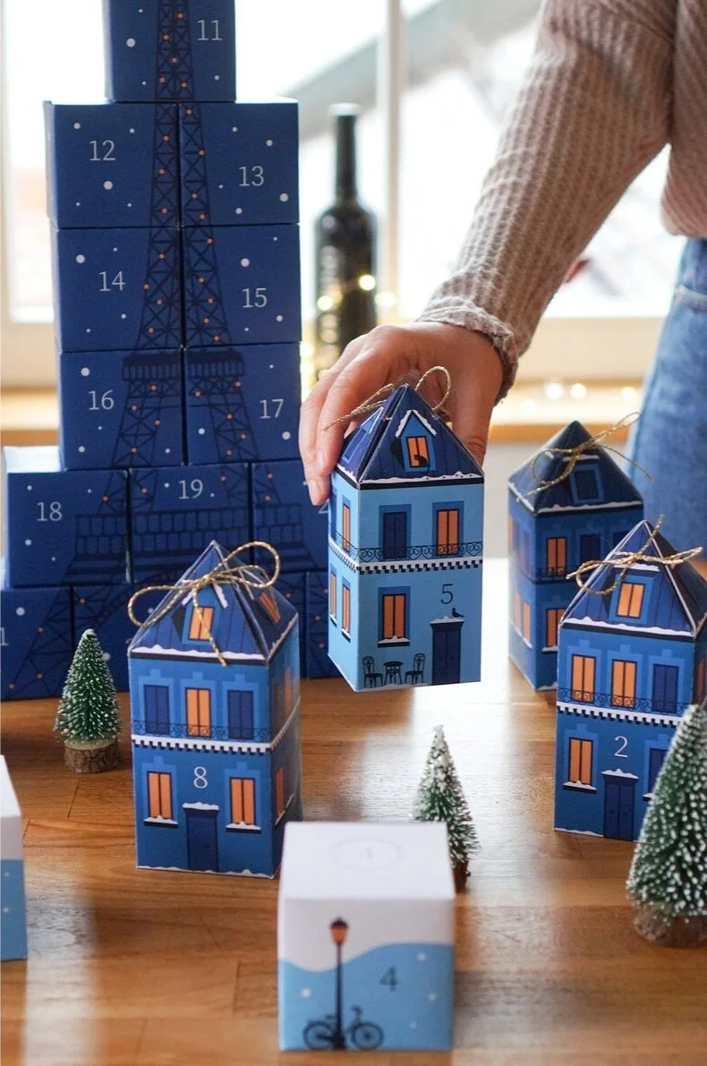 Paris Advent Calendar Download, $10