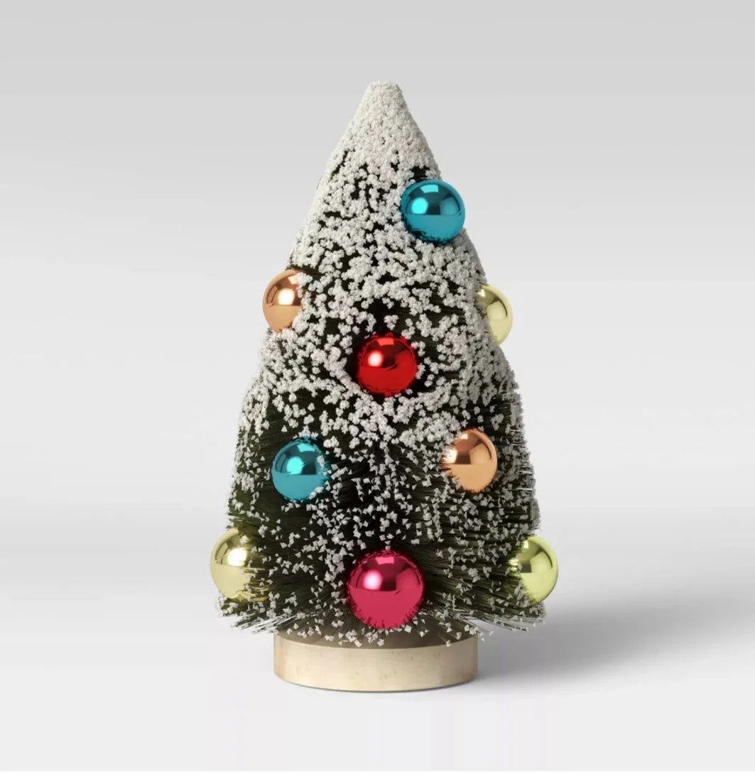 Bottlebrush Bauble Tree, $5