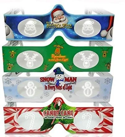 Set of four 3D Glasses, $10