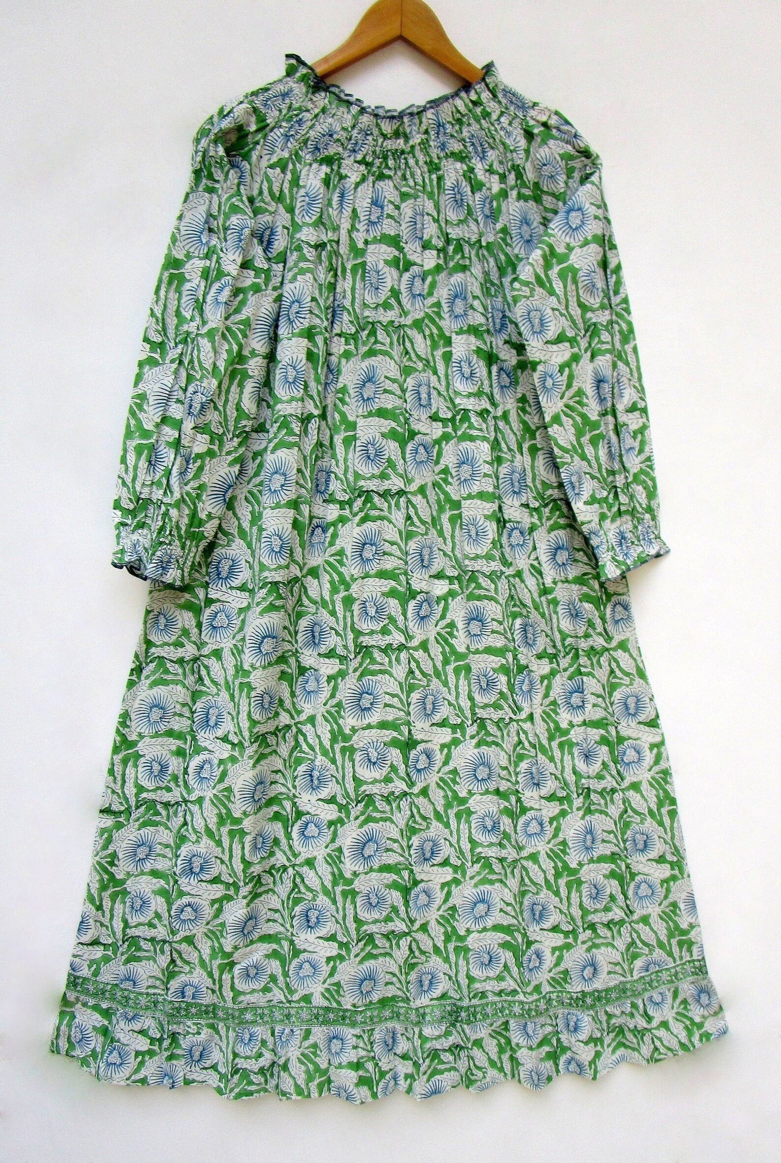 Block Print Cotton Dress, $55