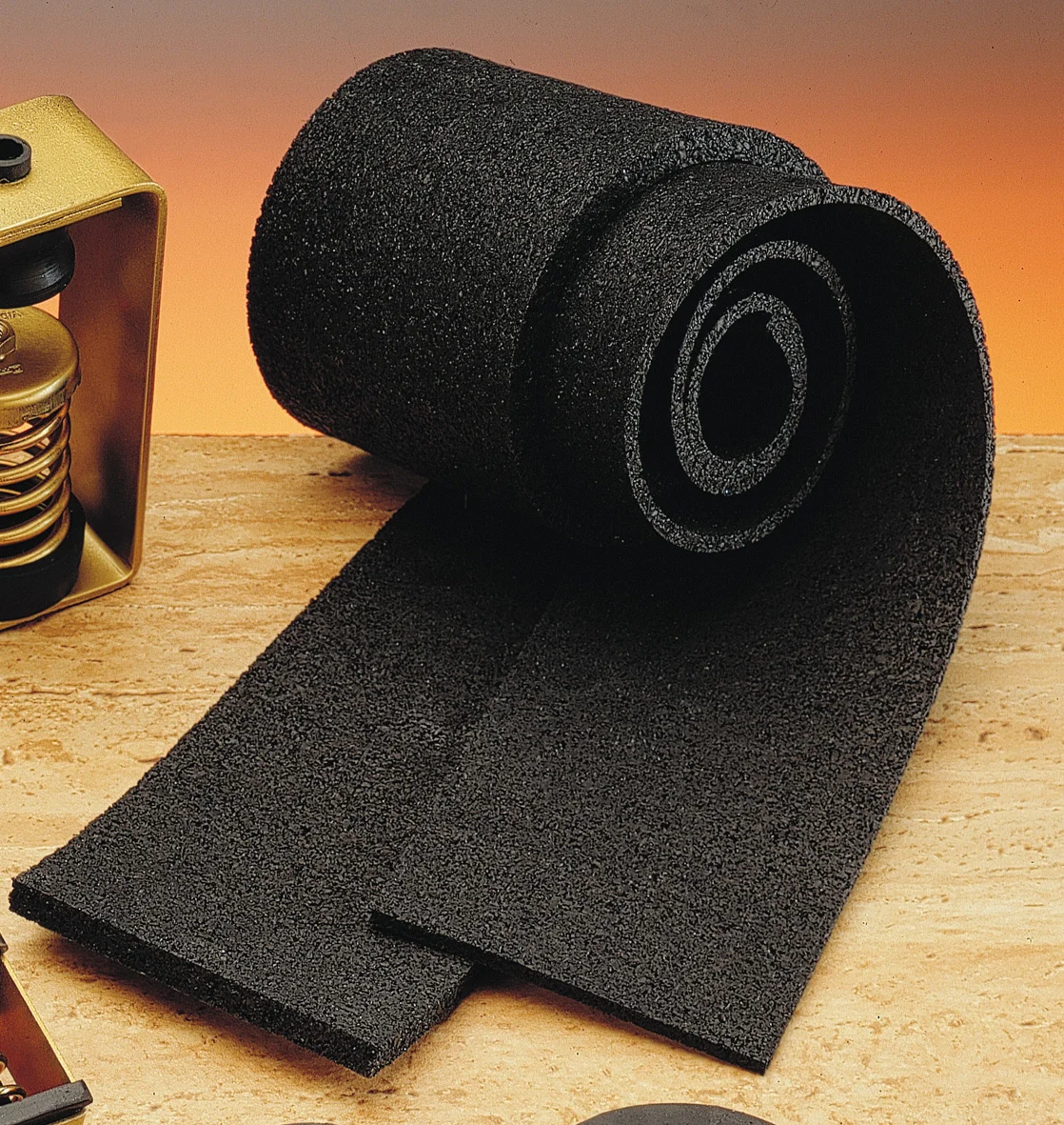 Acoustic Isolation Strip and Tabiasorber Masonry Isolation Strip