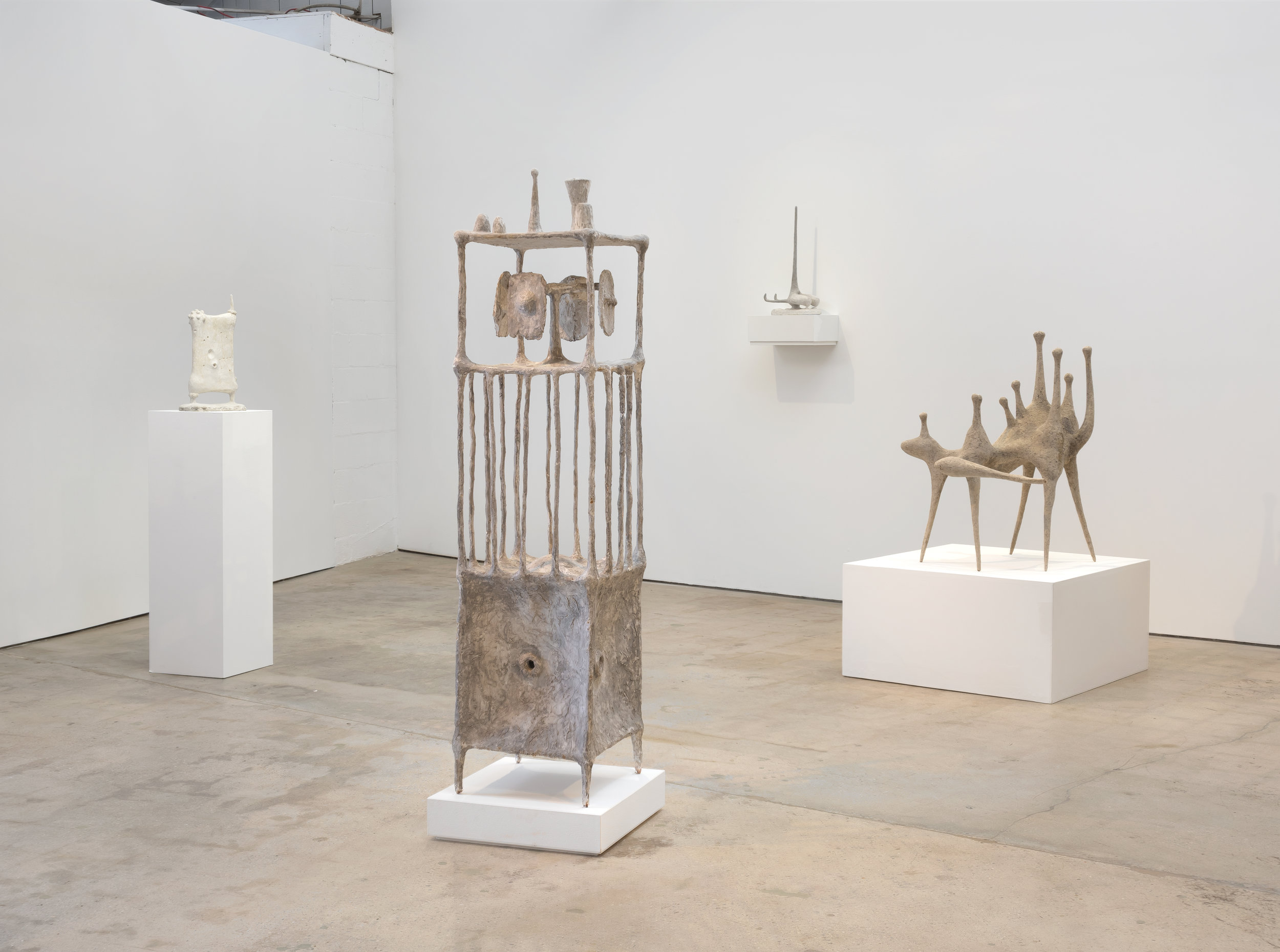 Installation view, Jeremy Anderson “Taking the World Apart is Easy, It is Getting it Back Together in an Acceptable Form that is Difficult,” the Landing, 2017