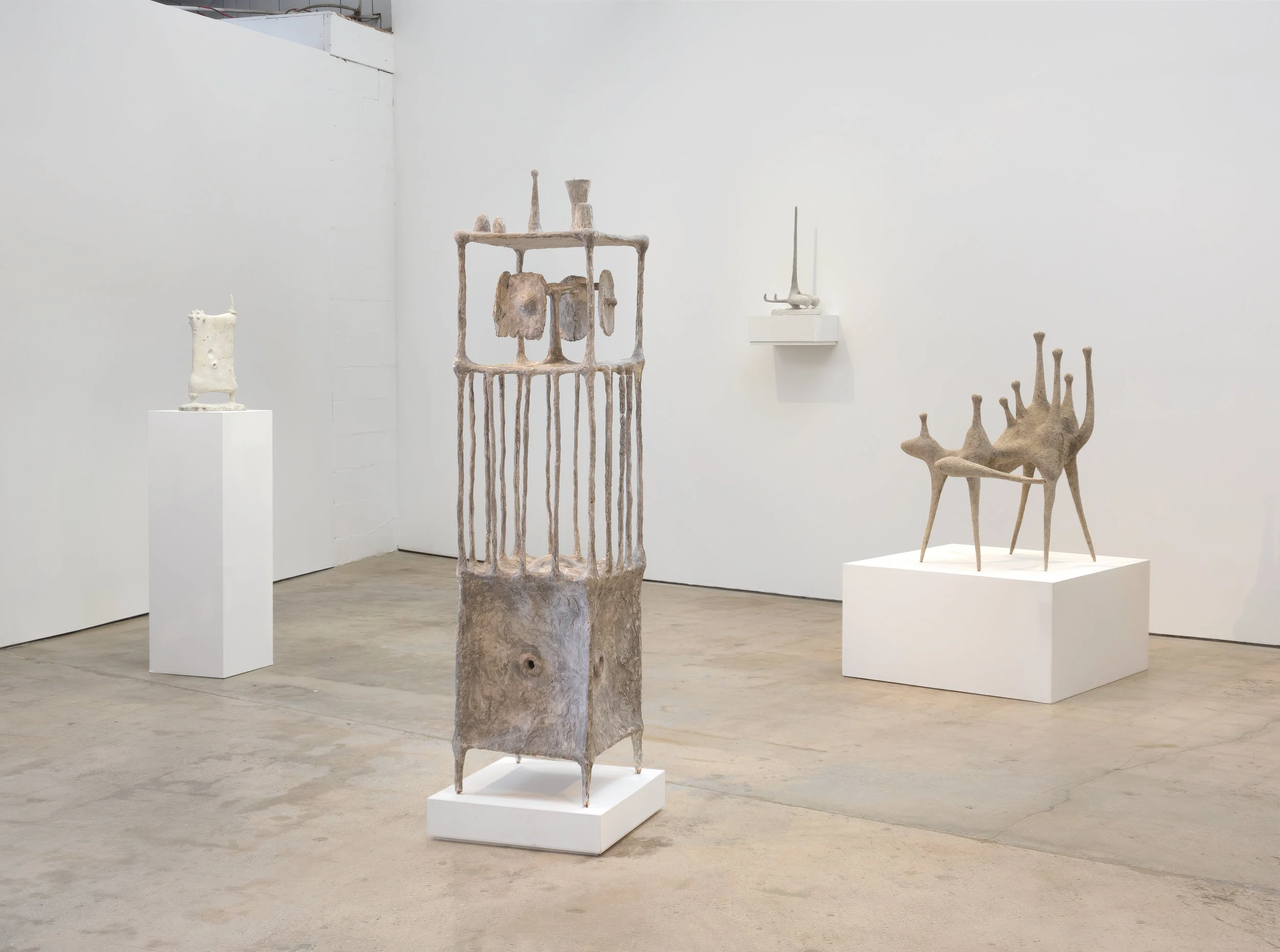 Installation view, Jeremy Anderson “Taking the World Apart is Easy, It is Getting it Back Together in an Acceptable Form that is Difficult,” the Landing, 2017