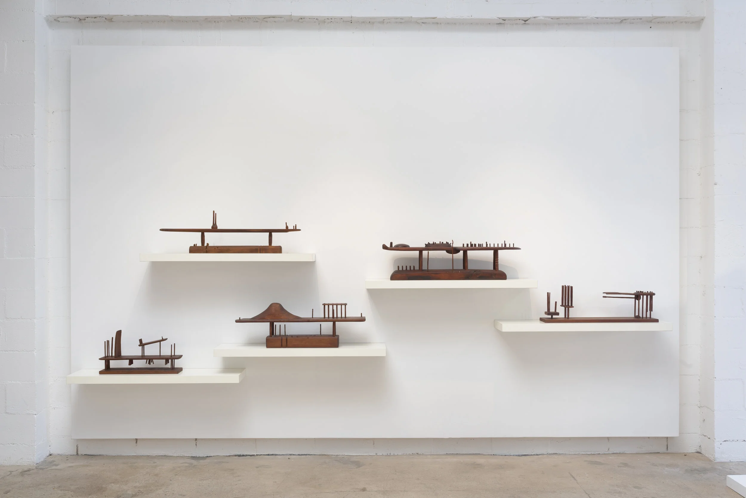 Installation view, Jeremy Anderson “Taking the World Apart is Easy, It is Getting it Back Together in an Acceptable Form that is Difficult,” the Landing, 2017