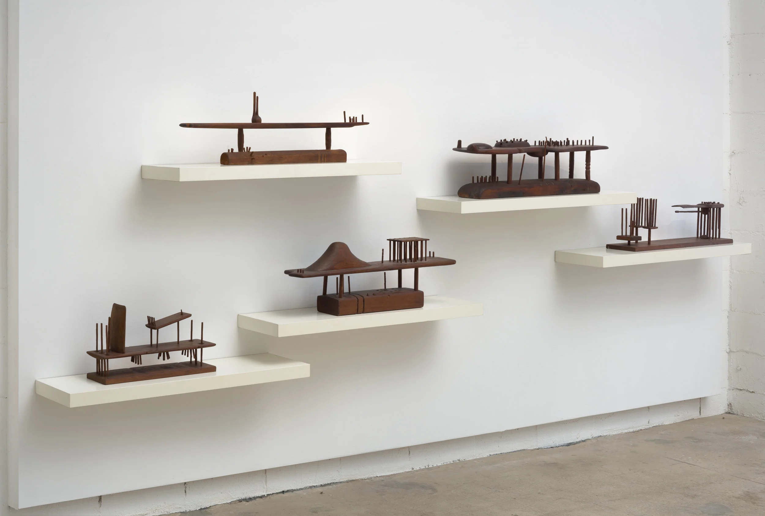 Installation view, Jeremy Anderson “Taking the World Apart is Easy, It is Getting it Back Together in an Acceptable Form that is Difficult,” the Landing, 2017