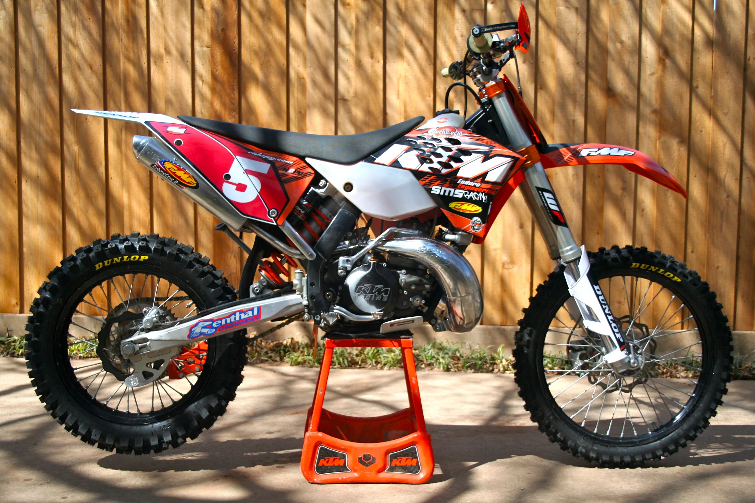 2010 KTM 250 XC National Enduro Race Bike