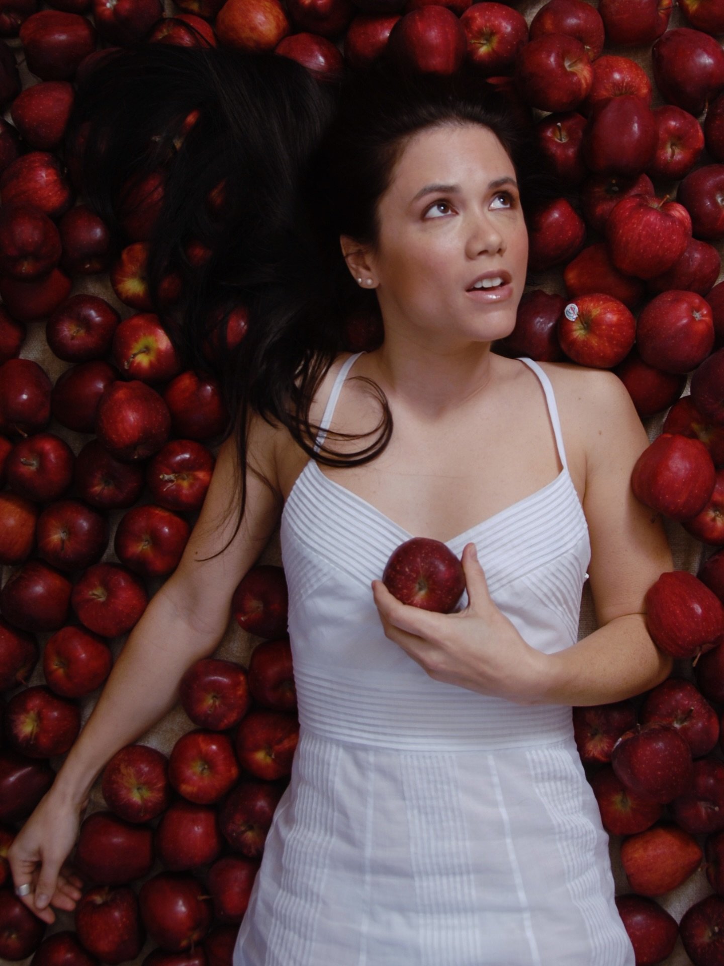 SAT MARCH 21 @thebitterendnyc 6-8PM!!

Apples! 🍎 So many apples were involved in the I Guess I Am a Sinner shoot because&hellip;well&hellip;Eve 🍎 🐍 Since this was all before the socials I don&rsquo;t think any of these have ended up here before&md