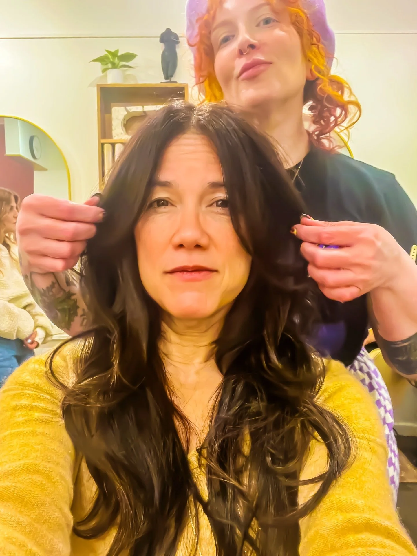 SAT MARCH 21 6-8 PM @thebitterendnyc 
One week from tonight!!

Got a little re-do on the do for the Sinner Anniversary courstesy of @msgingersnap!

@abbyahmadmusic&nbsp;and&nbsp;@anatomy_of_tone&nbsp;at 6PM, me &amp; the Bullies&nbsp;at 7!

@fifeandd