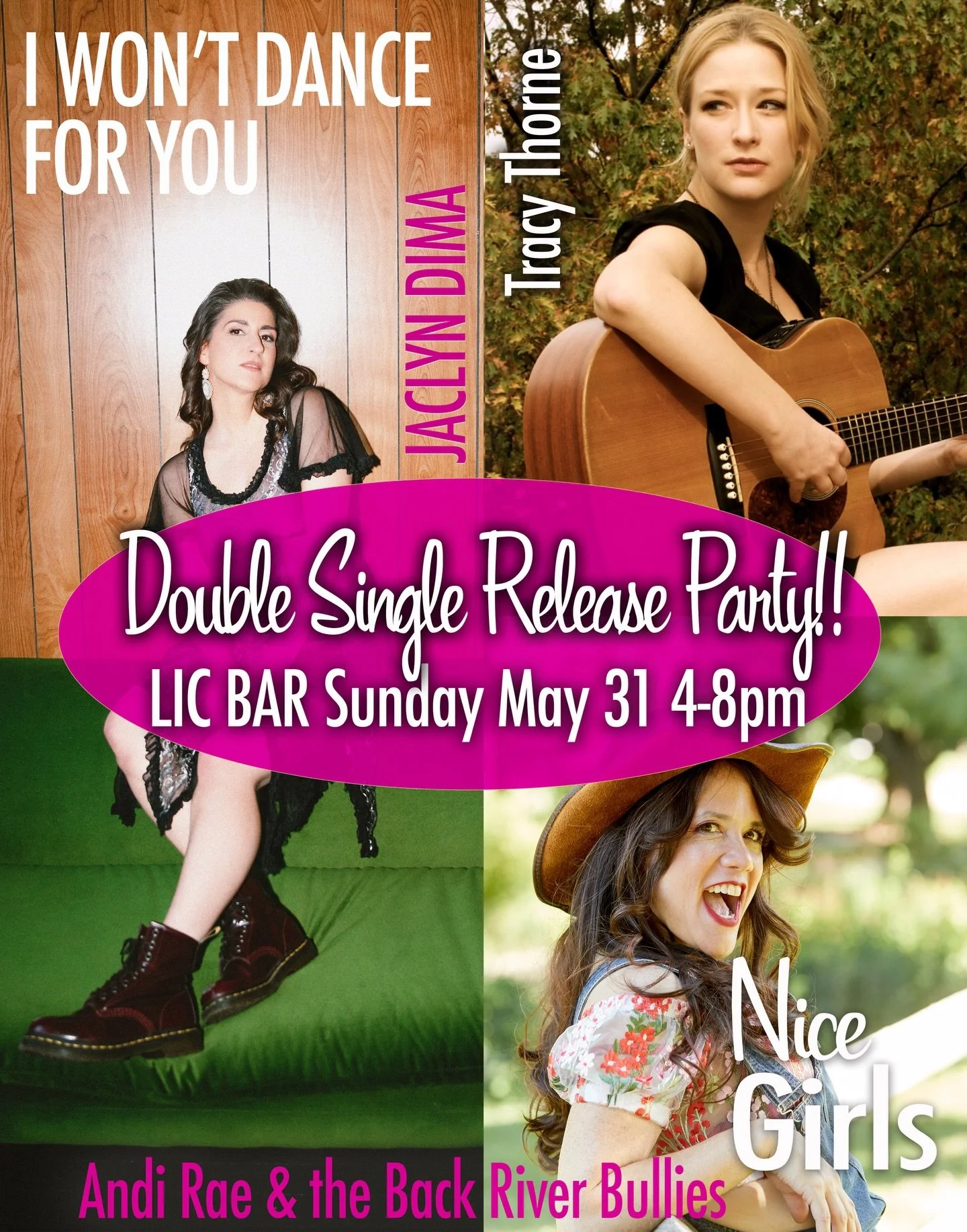 NEW SHOW &amp; SINGLE!! 🎶
I&rsquo;ve been talking a lot lately about music I&rsquo;ve had out in the world for a few years&hellip; aaaaaand nowwww I have something NEW to show you! Or I will on May 31st when Jaclyn and I do our Double Single Release