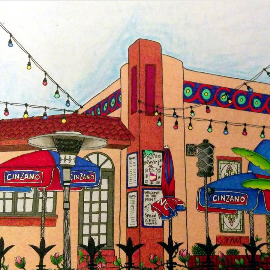 The Mont. Blue Room. Queso. Swirls. Magic.