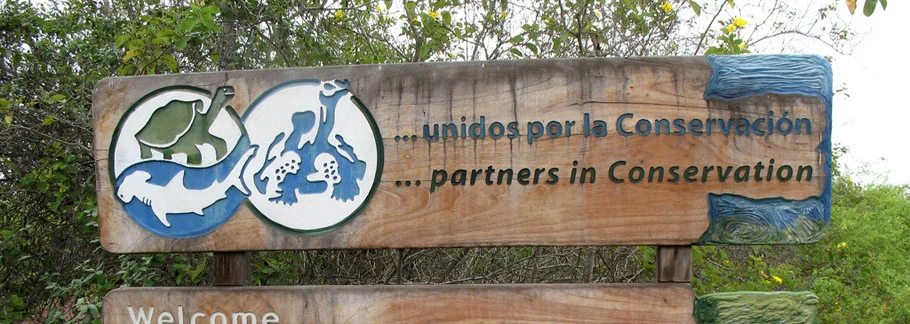 Welcome to the Galapagos National Park and Charles Darwin Research Station! Photo by Lori Ulrich