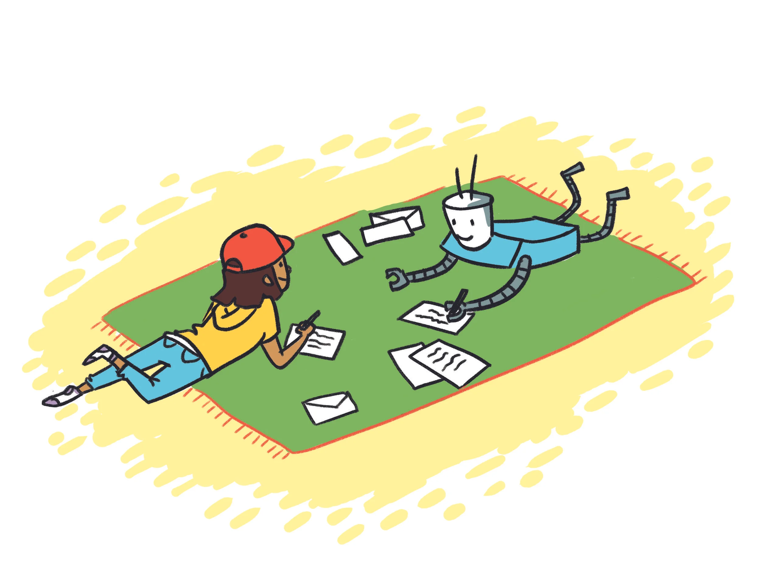Page from "Tiny Mailbox"