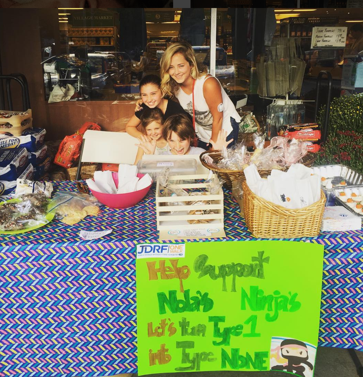 Raising money for the Juvenile Diabetes Research Foundation!