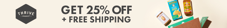 Chronically Healthy loves Thrive Market! Cheaper prices on wholesome products, what's not to love? Disclaimer: This post contains affiliate links to products that we love. This is how we keep the blog running! Although we may receive a commission, you will never see an advertisement or link on Chronically Healthy for a product or service that we do not believe in.