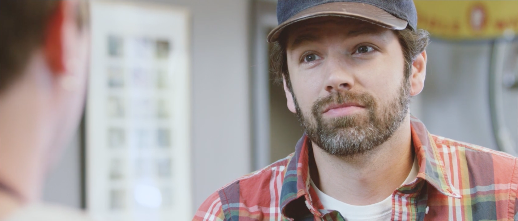 Thomas begs for soup with his eyes.&nbsp;