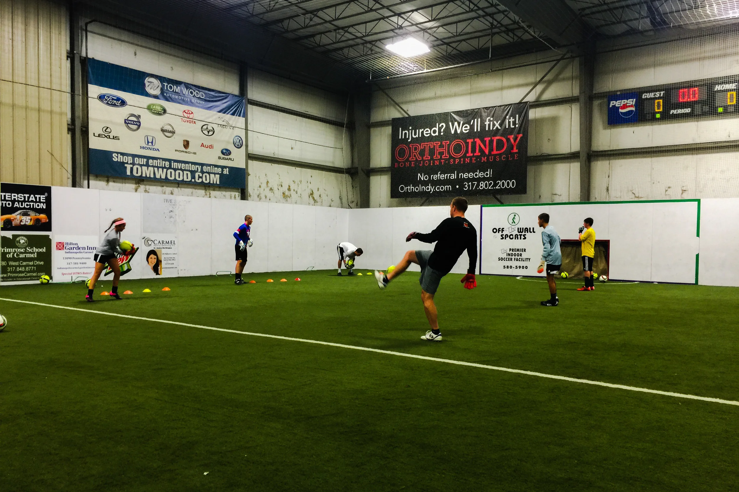 carmel indoor soccer