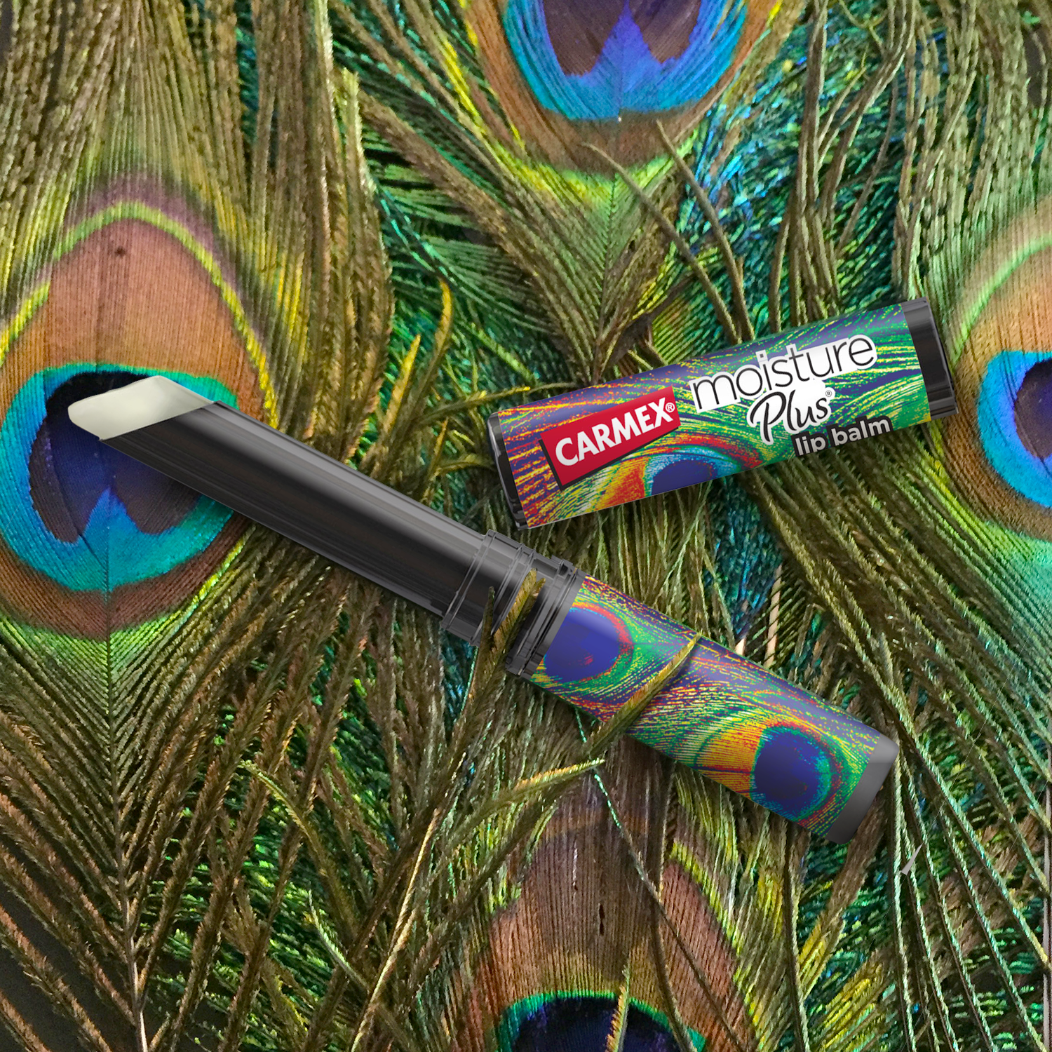 You’re bold, fierce, and unafraid to show your colors to the world. Shouldn’t your accessory do the same? We got you covered with Carmex Moisture Plus lip balm, available only at Walmart checkouts.