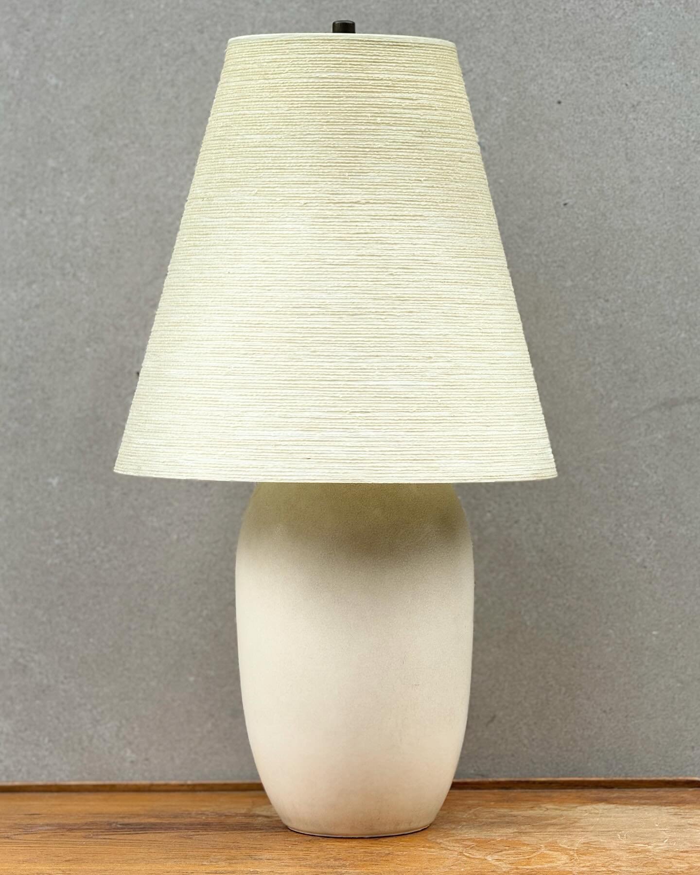 Vintage Ceramic Lamp Designed by Lotte &amp; Gunnar Bostulund &bull; feat. their unique fiberglass shade designed by their son Morten &bull; c. 1960&rsquo;s &bull; SOLD
&bull;
&bull;
&bull;
&bull;
&bull;
#lottelamp #danishdesign #midcenturylamp #fibe