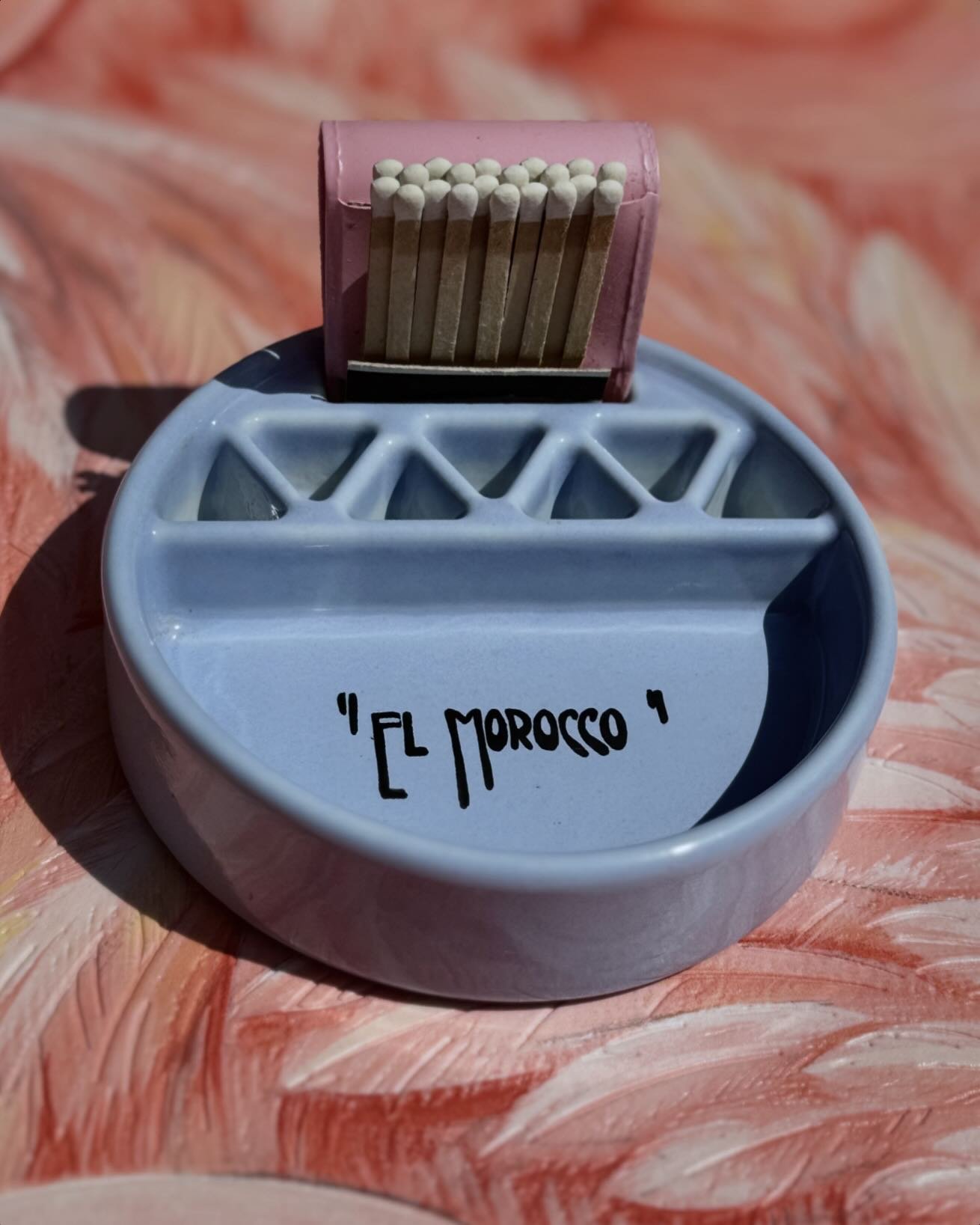 Vintage El Morocco &ldquo;Snuf-A-Rette&rdquo; Ashtray &bull; Made in New Jersey &bull; 4&rdquo; d &bull; $275
&bull;
&bull;
&bull;
&bull;
#elmorocco #elmorocconyc #nightclub #nycnightlife #ashtray #smoke #cigarette #lavendar #rare #vintagenyc #nycbar