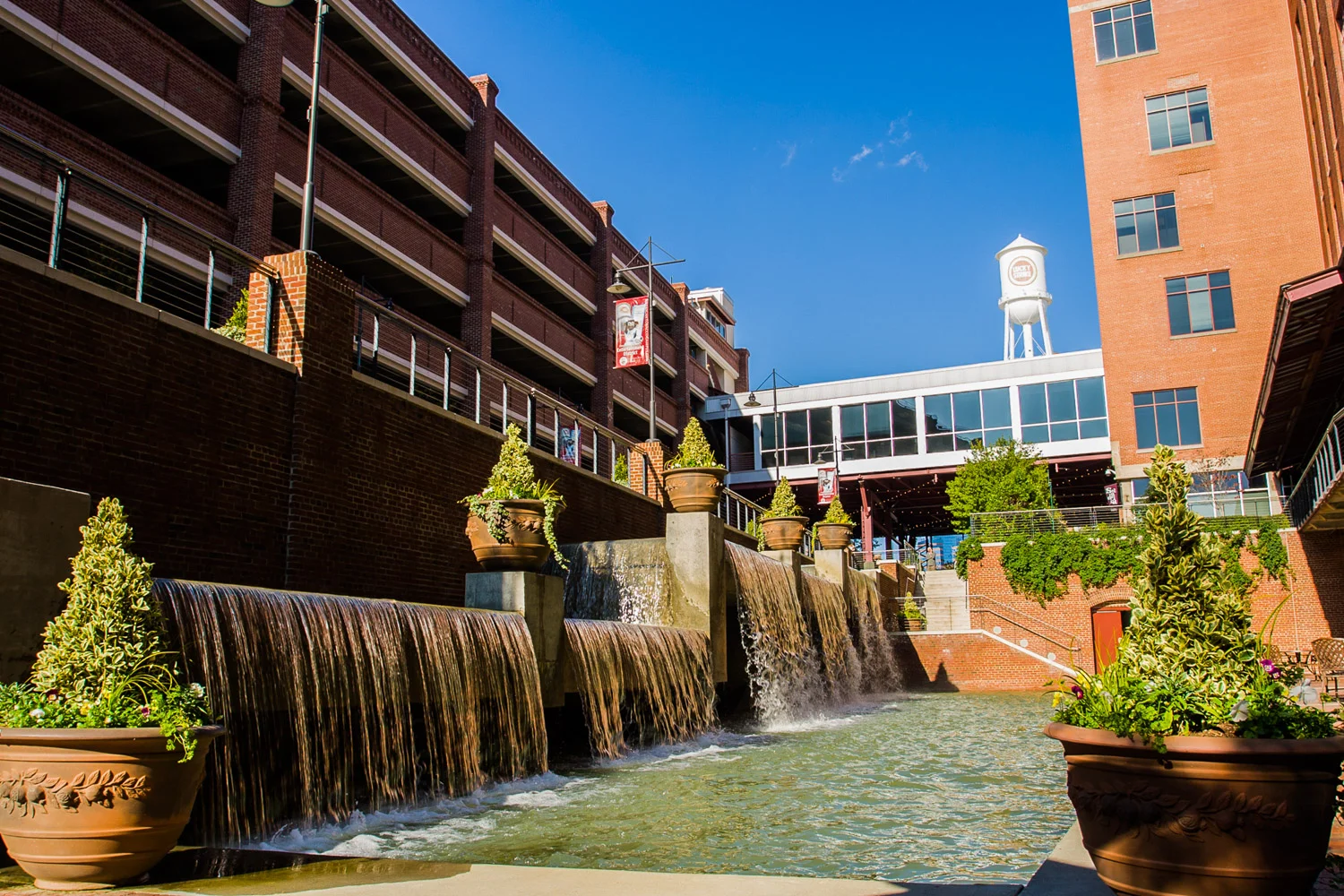 tobacco station fountain gate American Tobacco Campus — The Fountain Division