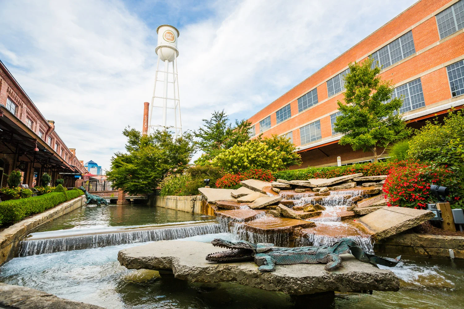 tobacco district durham nc American Tobacco Campus — The Fountain Division